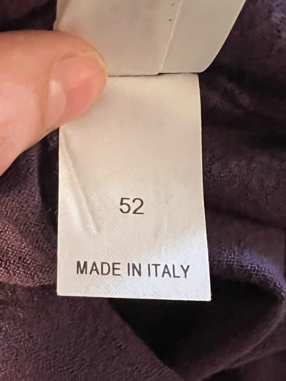 Brunello Cucinelli Rich Purple Cashmere Crewneck Sweater